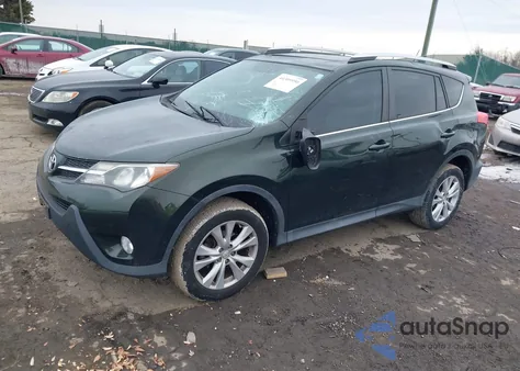 2013 Toyota Rav4 Limited from USA, damaged, VIN 2T3DFREV8DW121322
